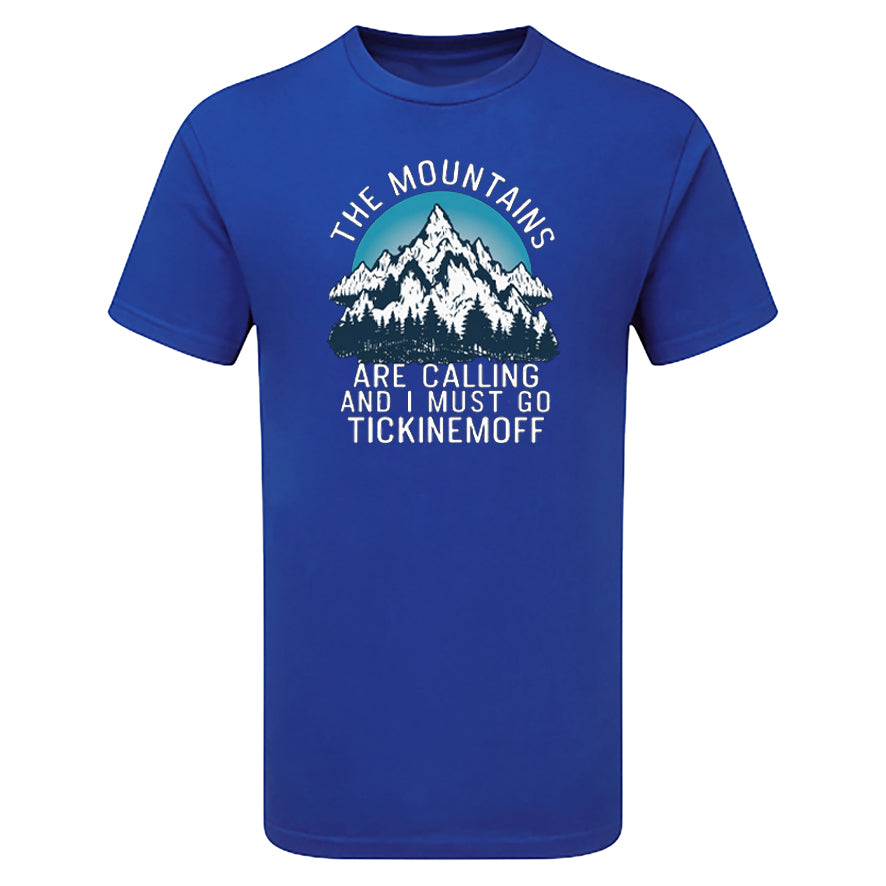 TickinEmOff Children's Tshirt (The Mountains Are Calling)