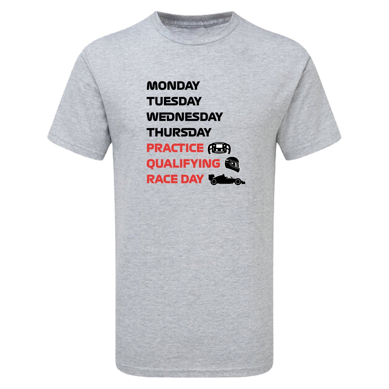 Practice Qualifying Race Day Men's Tshirt