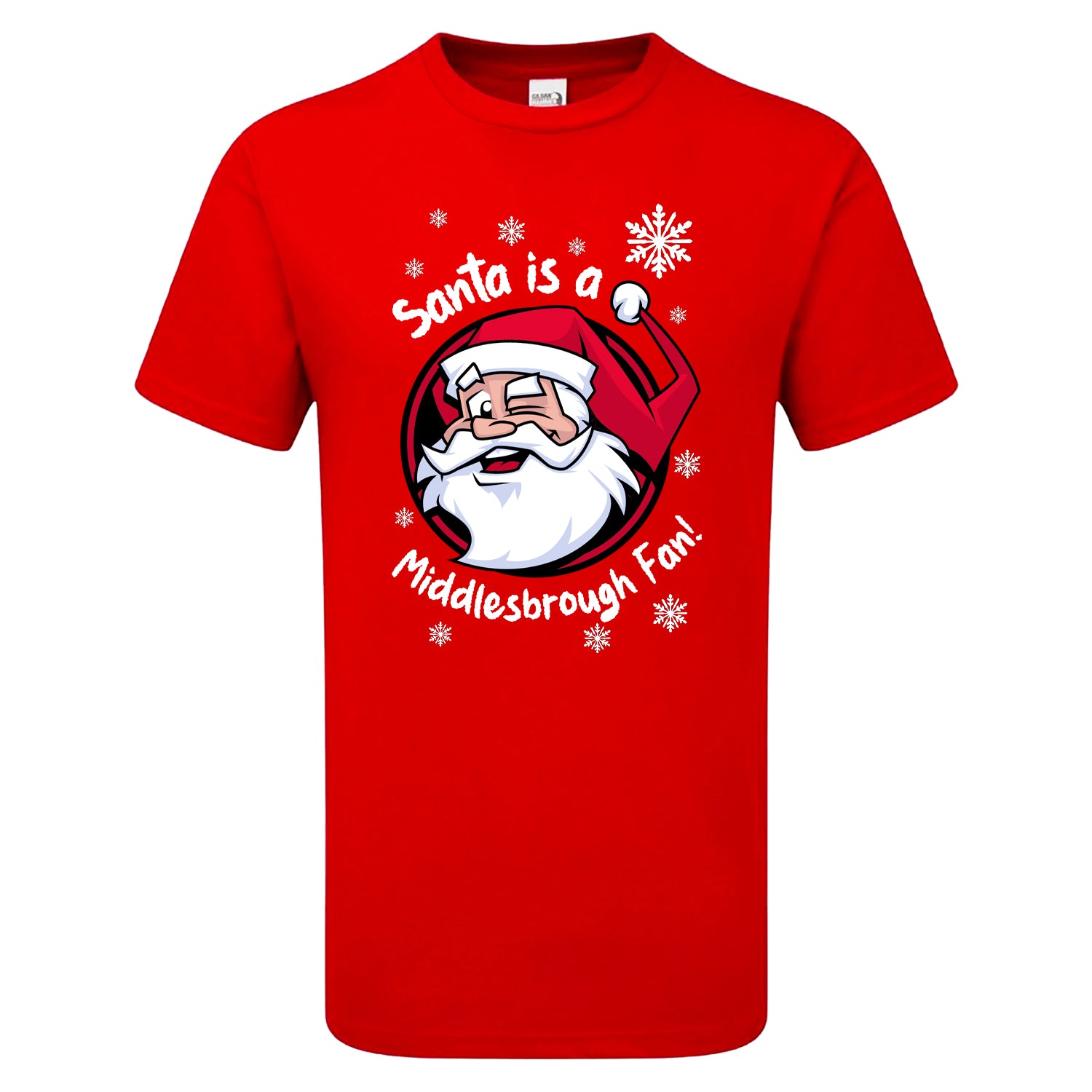 Santa Is A Middlesborough Fan! Children's Tshirt