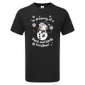 Newcastle Black & White Christmas Snowman Men's Tshirt
