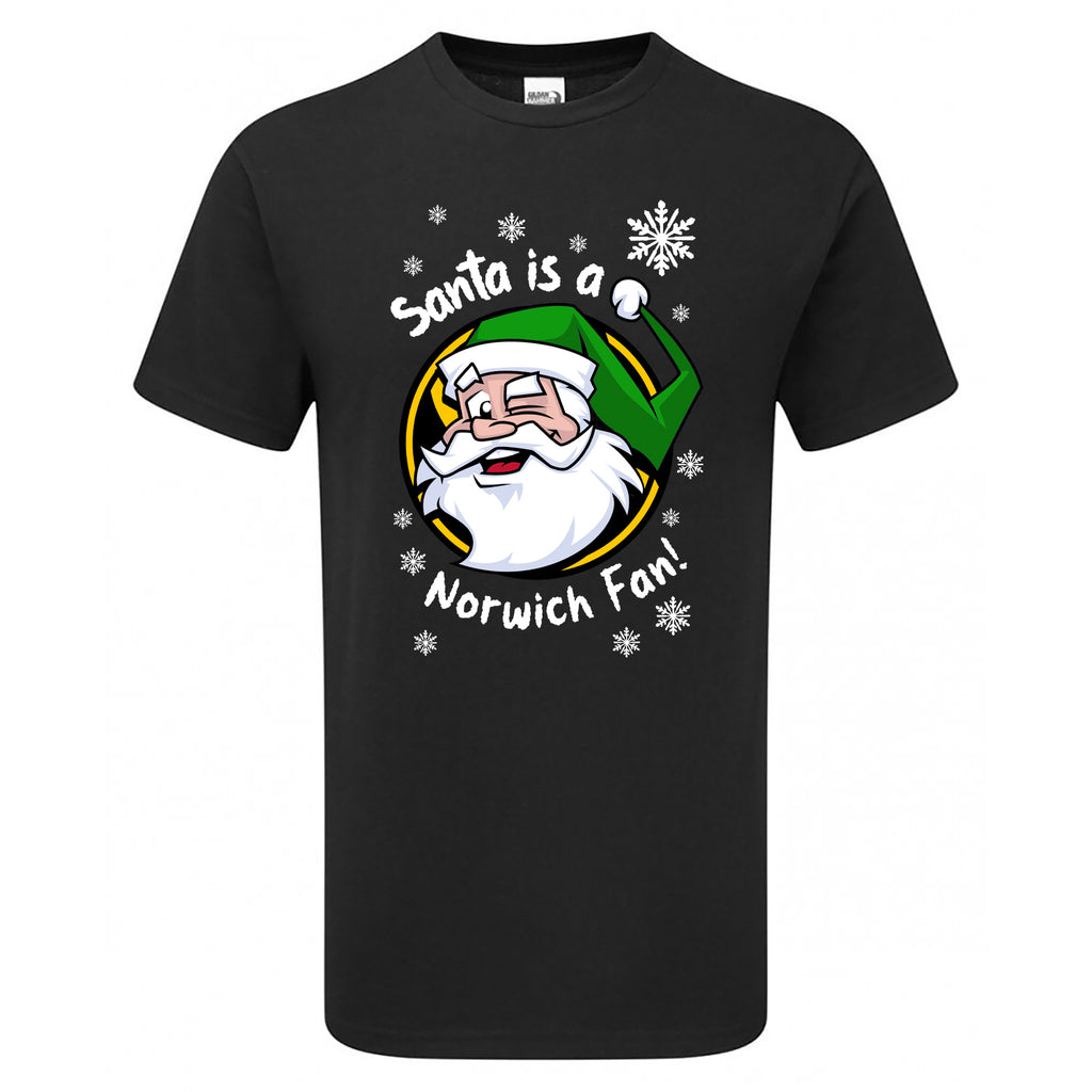 Santa Is A Norwich Fan! Children's Tshirt
