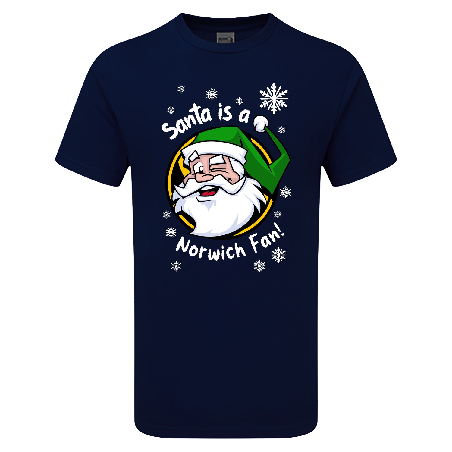Santa Is A Norwich Fan! Children's Tshirt