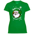 Santa Is A Norwich Fan! Women's Tshirt
