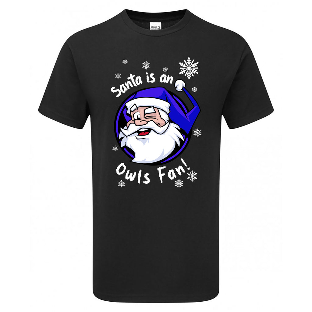 Santa Is An Owls Fan! Children's Tshirt