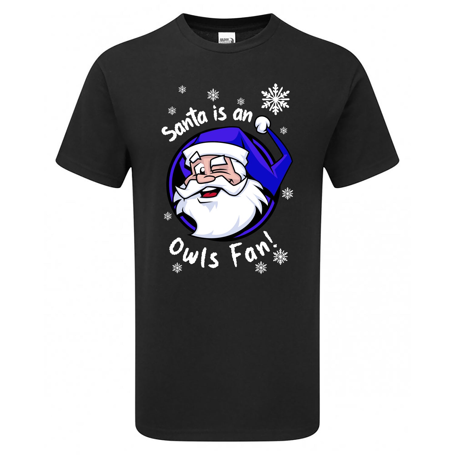 Santa Is An Owls Fan! Children's Tshirt