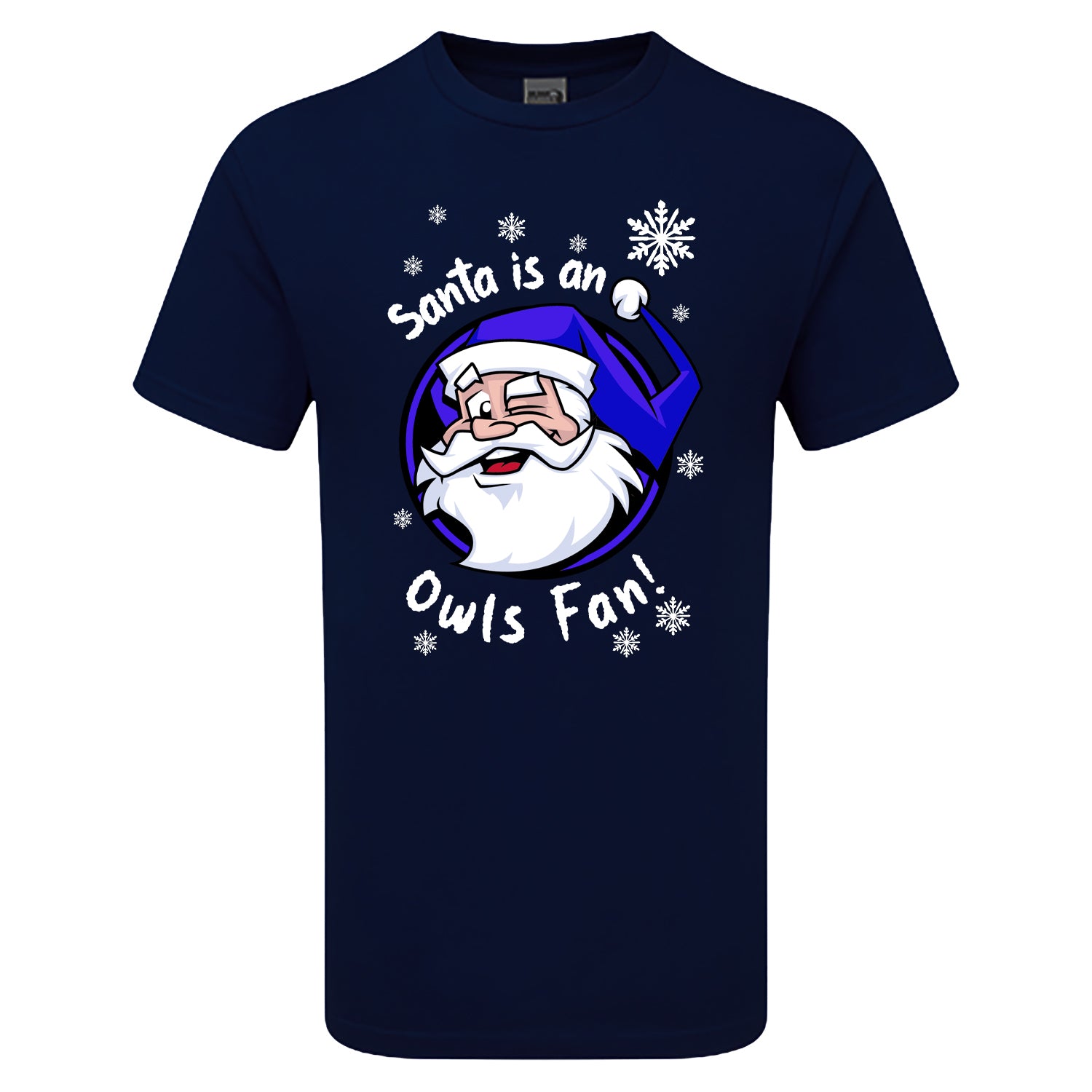 Santa Is An Owls Fan! Children's Tshirt