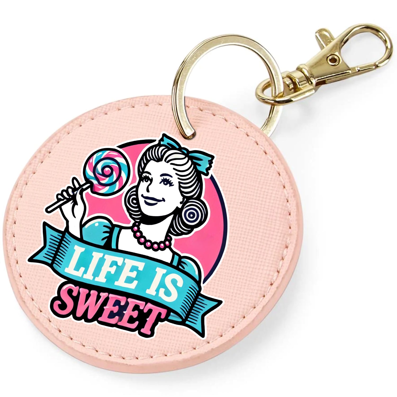 Candy Cabs Life Is Sweet 'Lady' Keyring Bag Charm