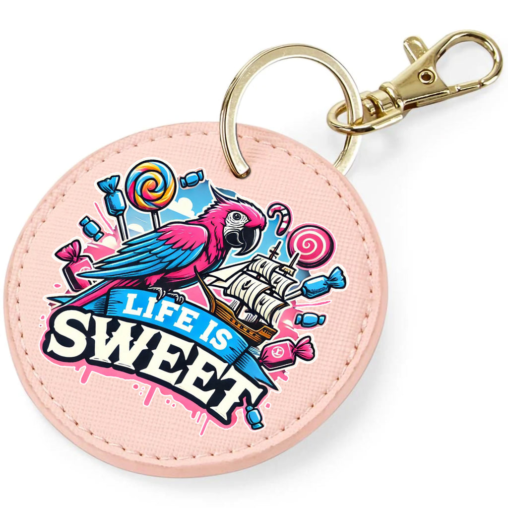 Candy Cabs Life Is Sweet 'Parrot' Keyring Bag Charm