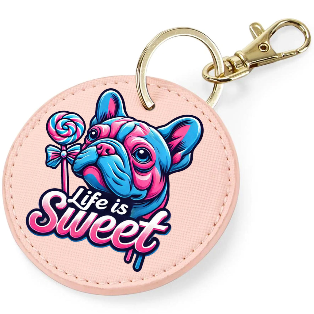Candy Cabs Life Is Sweet 'Dog' Keyring Bag Charm