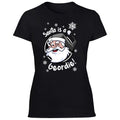 Santa Is A Geordie! Women's Tshirt