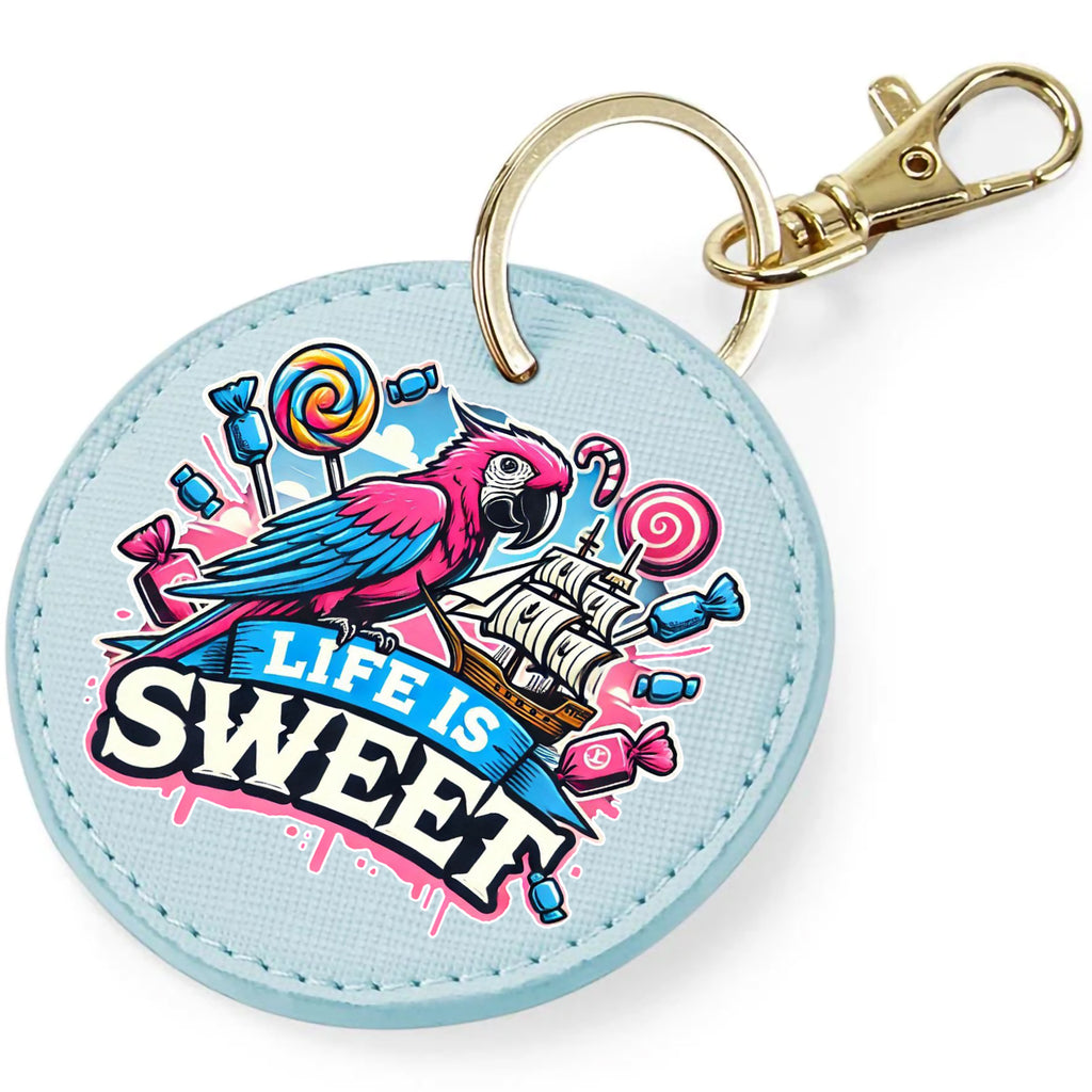 Candy Cabs Life Is Sweet 'Parrot' Keyring Bag Charm