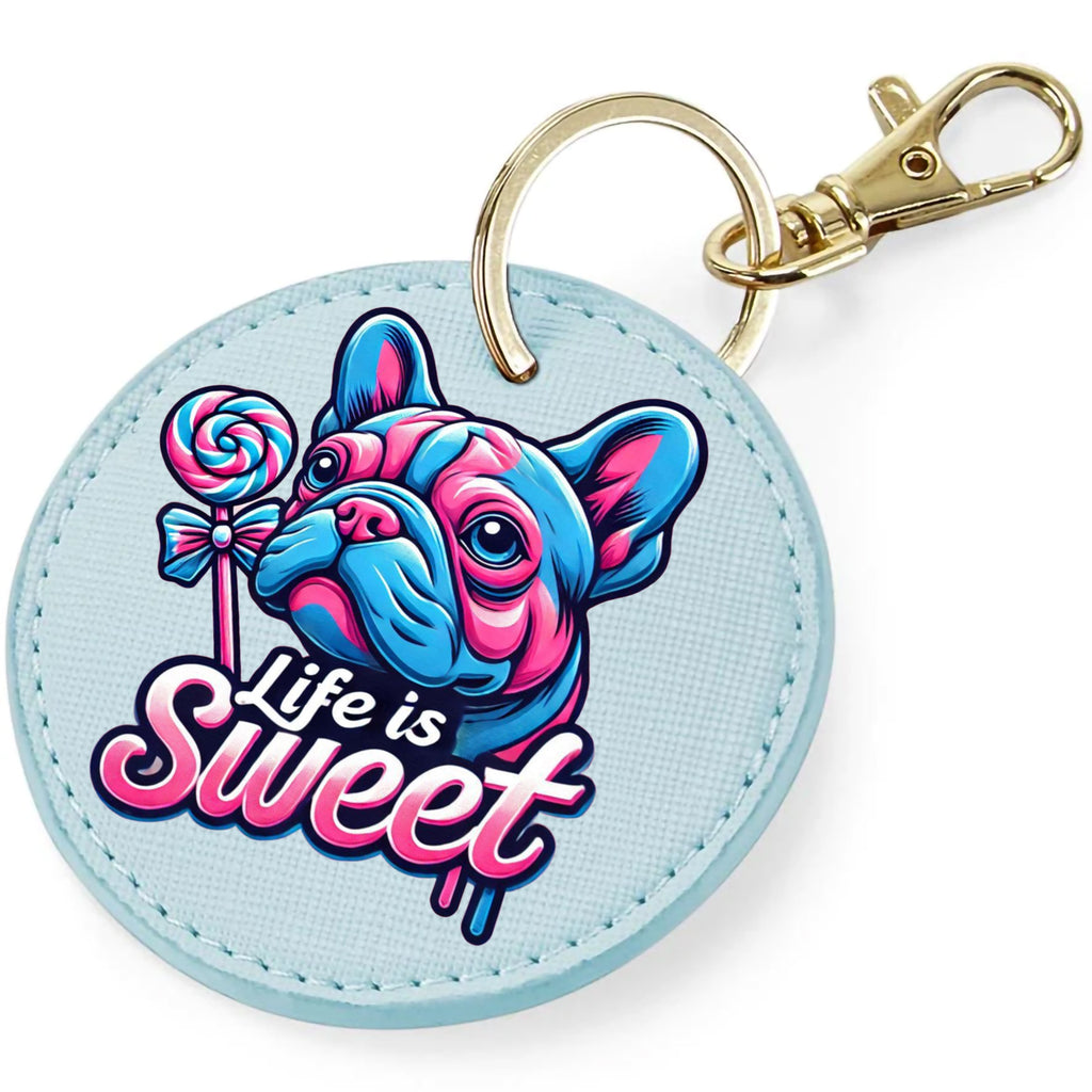 Candy Cabs Life Is Sweet 'Dog' Keyring Bag Charm