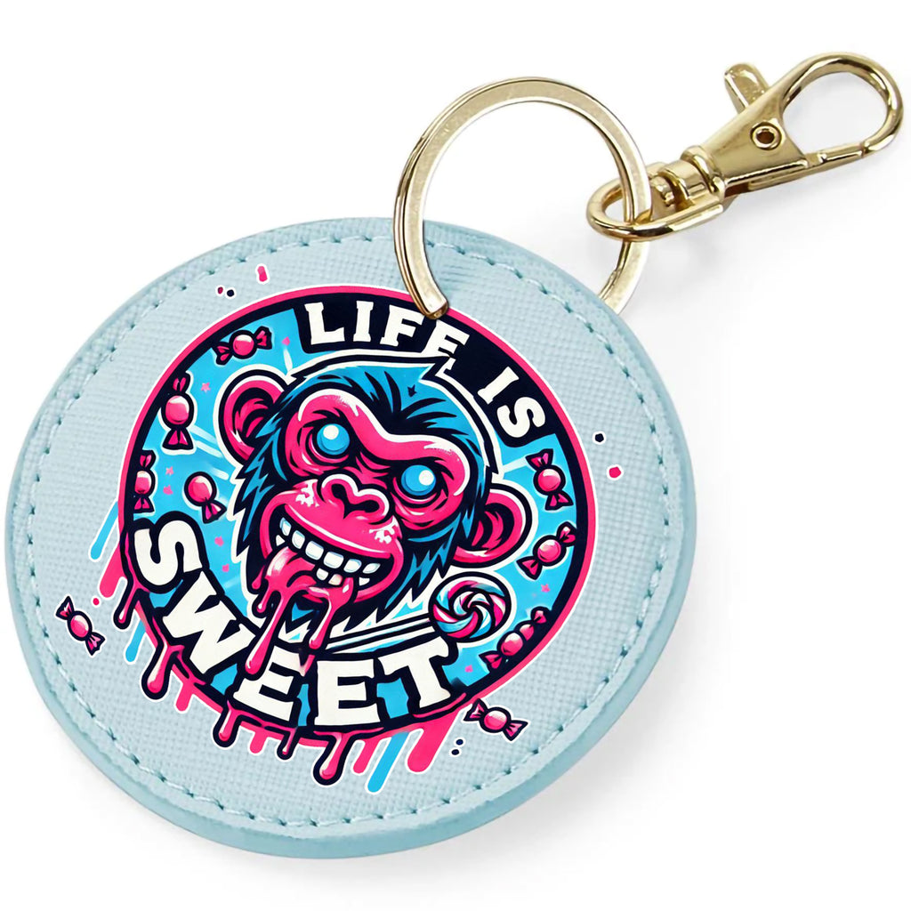 Candy Cabs Life Is Sweet 'Monkey' Keyring Bag Charm