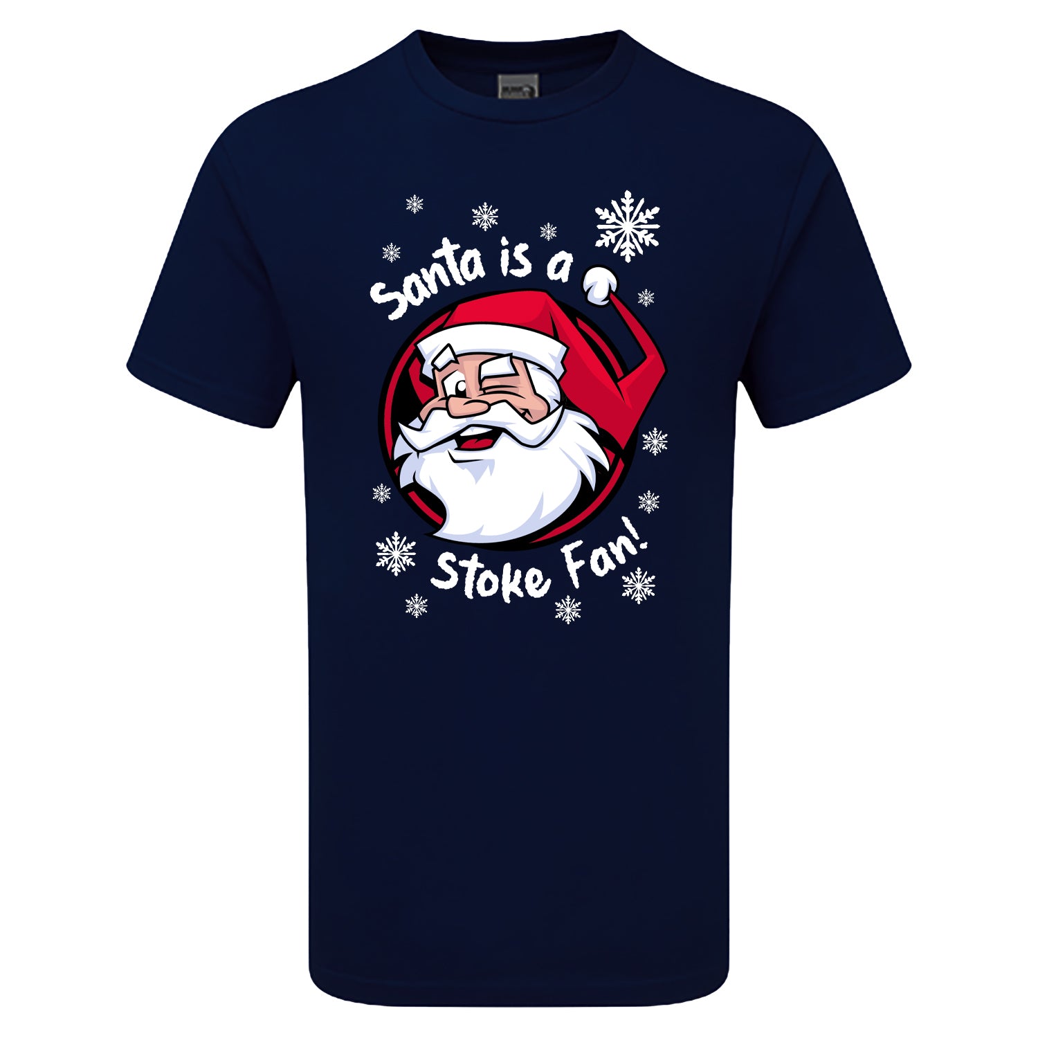 Santa Is A Stoke Fan! Children's Tshirt