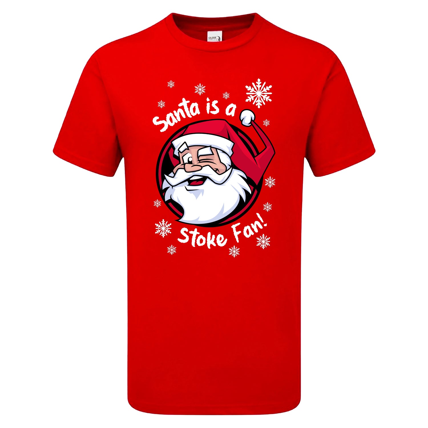 Santa Is A Stoke Fan! Children's Tshirt