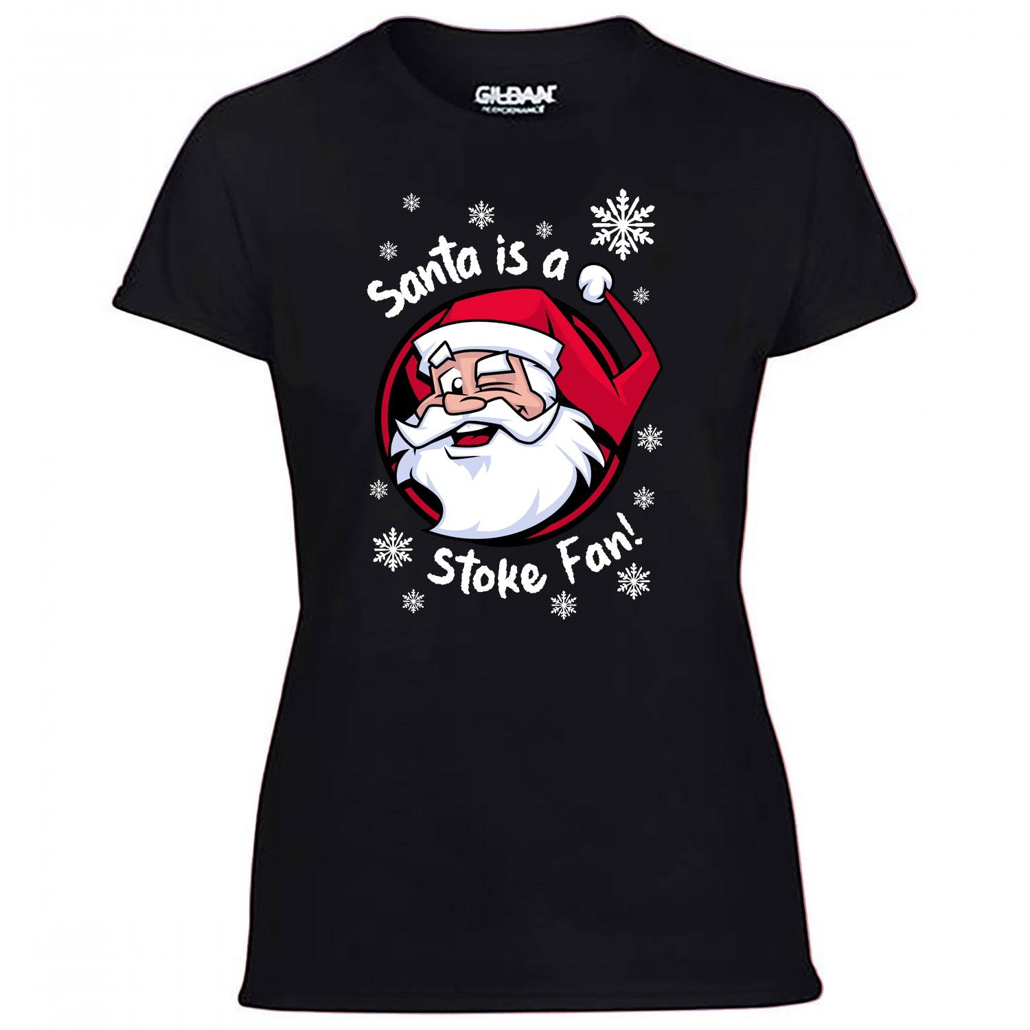 Santa Is A Stoke Fan! Women's Tshirt