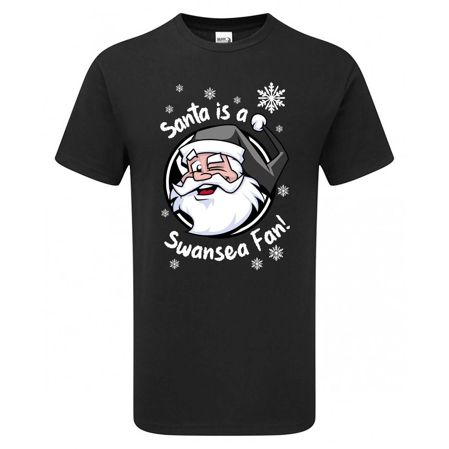 Santa Is A Swansea Fan! Children's Tshirt