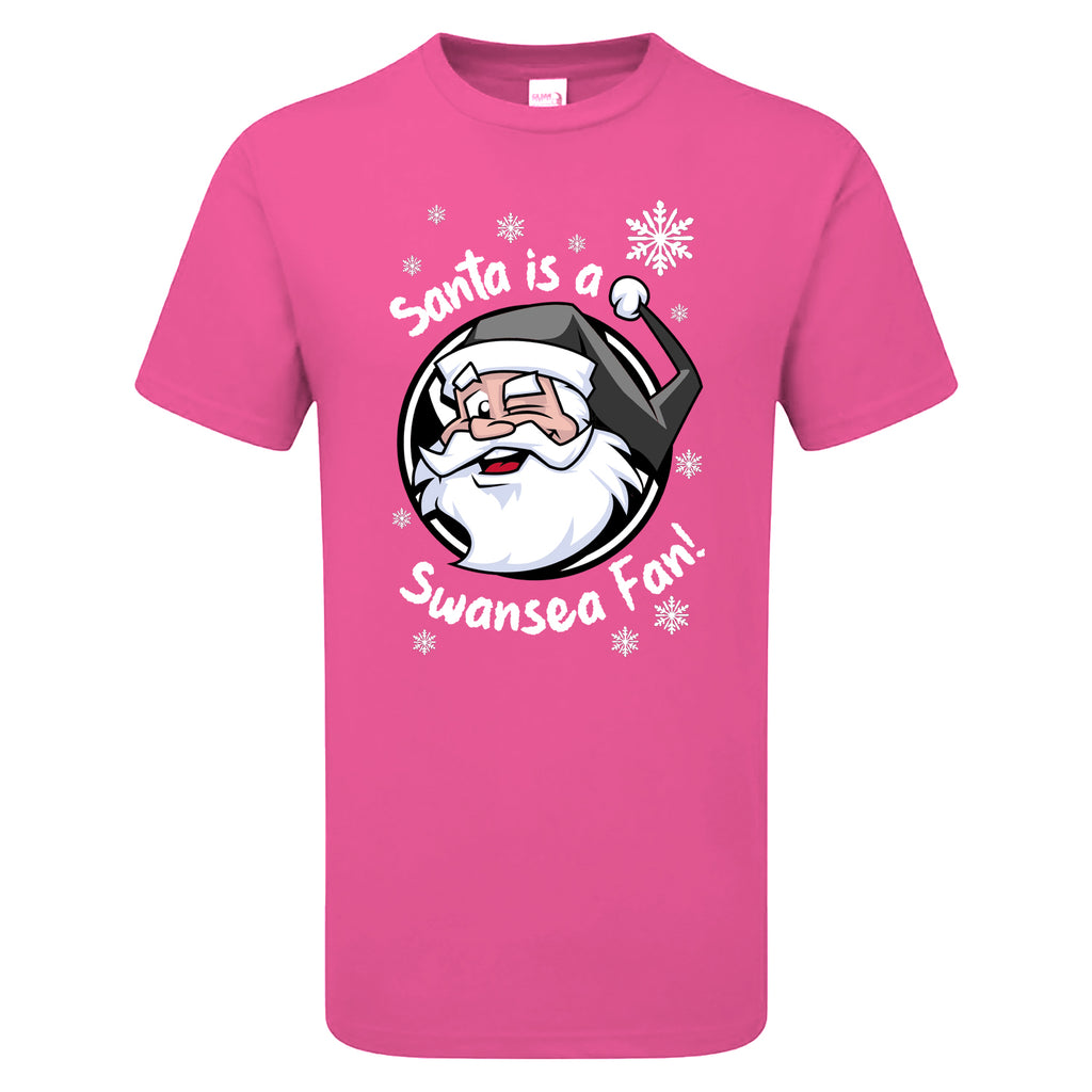 Santa Is A Swansea Fan! Children's Tshirt