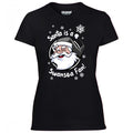 Santa Is A Swansea Fan! Women's Tshirt