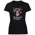 Swansea Black & White Christmas Reindeer Women's Tshirt