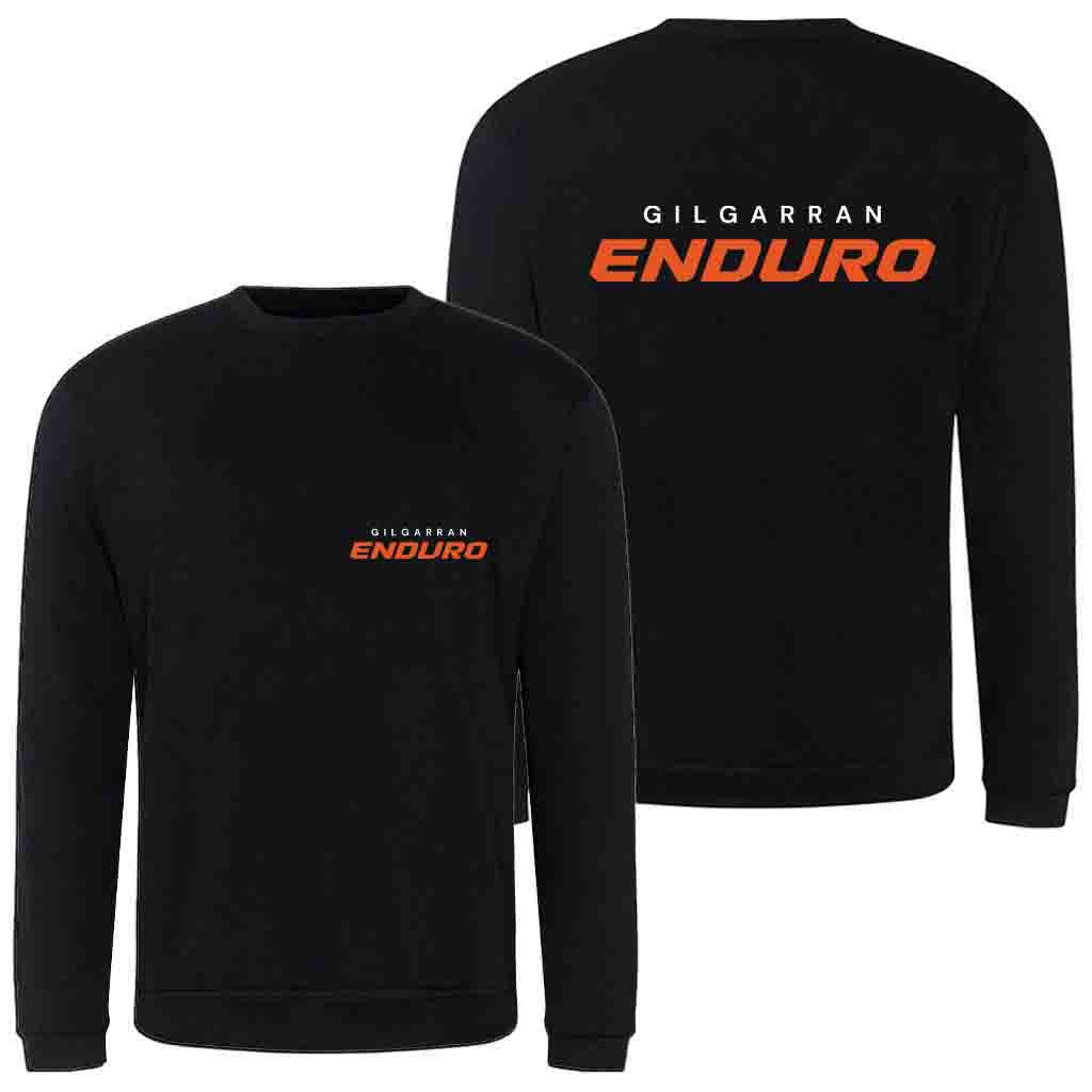 Gilgarran Enduro Adult's Sweatshirt (Pocket & Back Banner)