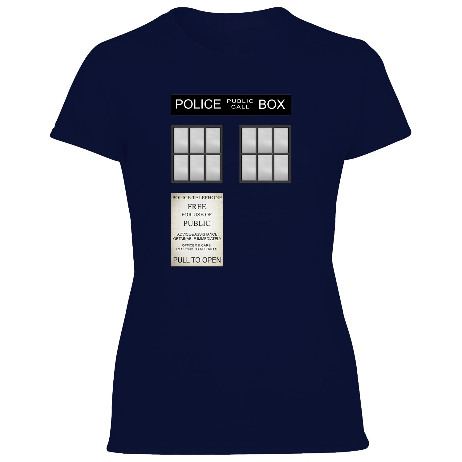 Police Box Women's Tshirt