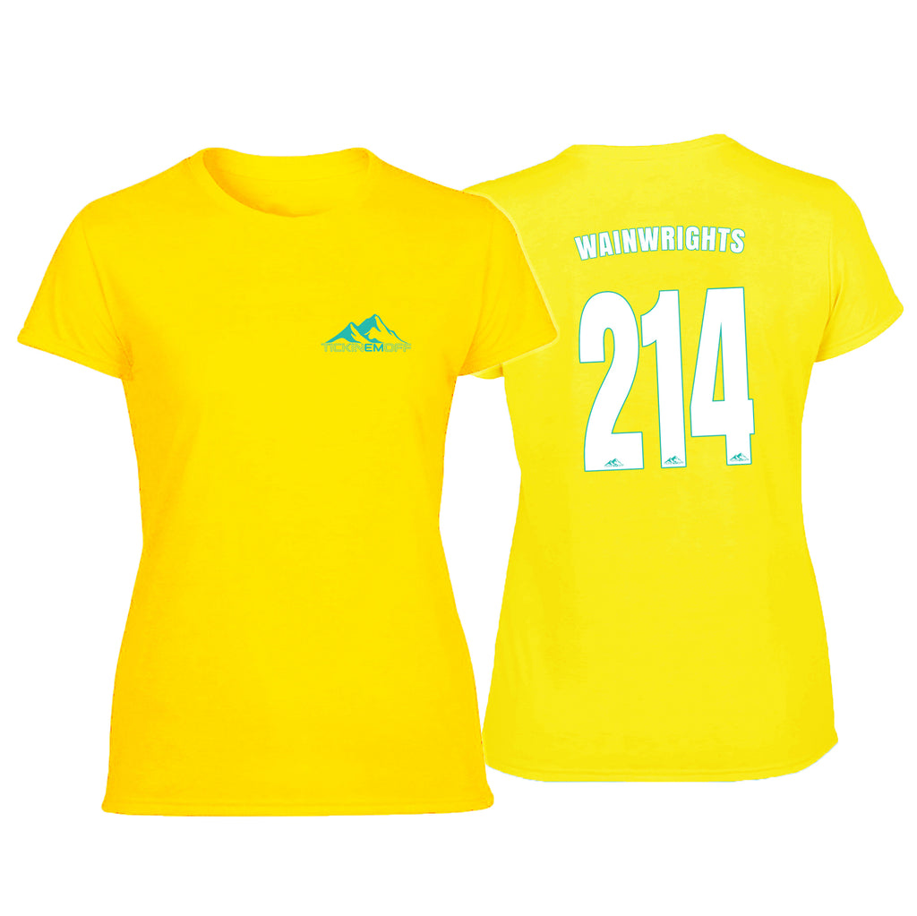 TickinEmOff Women's Tshirt (214 Wainwrights Kit)