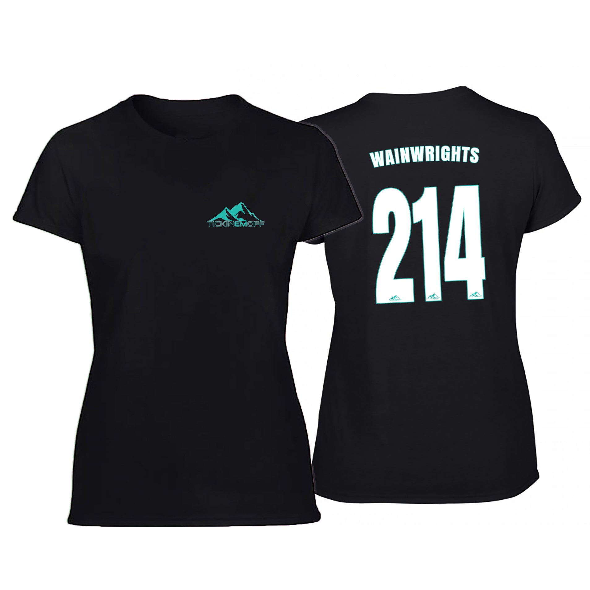 TickinEmOff Women's Tshirt (214 Wainwrights Kit)