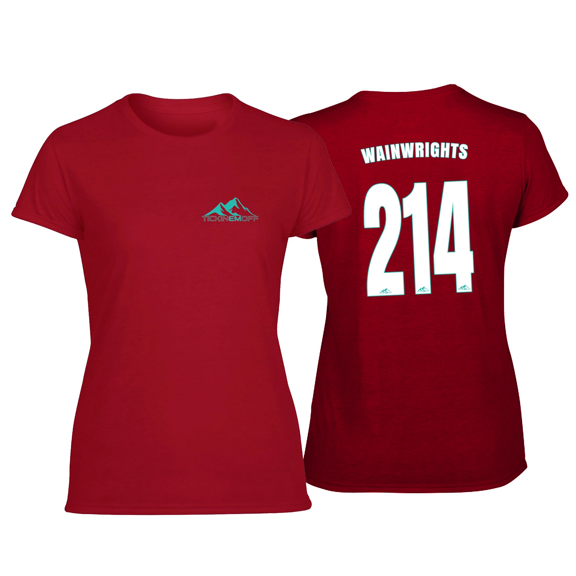 TickinEmOff Women's Tshirt (214 Wainwrights Kit)