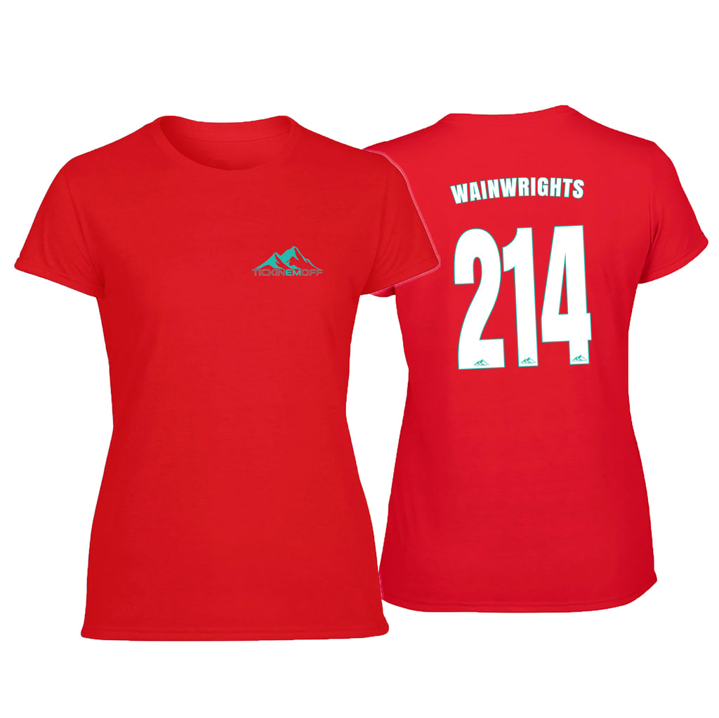 TickinEmOff Women's Tshirt (214 Wainwrights Kit)