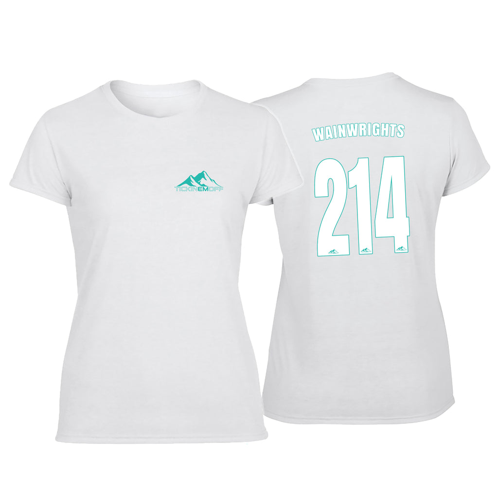 TickinEmOff Women's Tshirt (214 Wainwrights Kit)