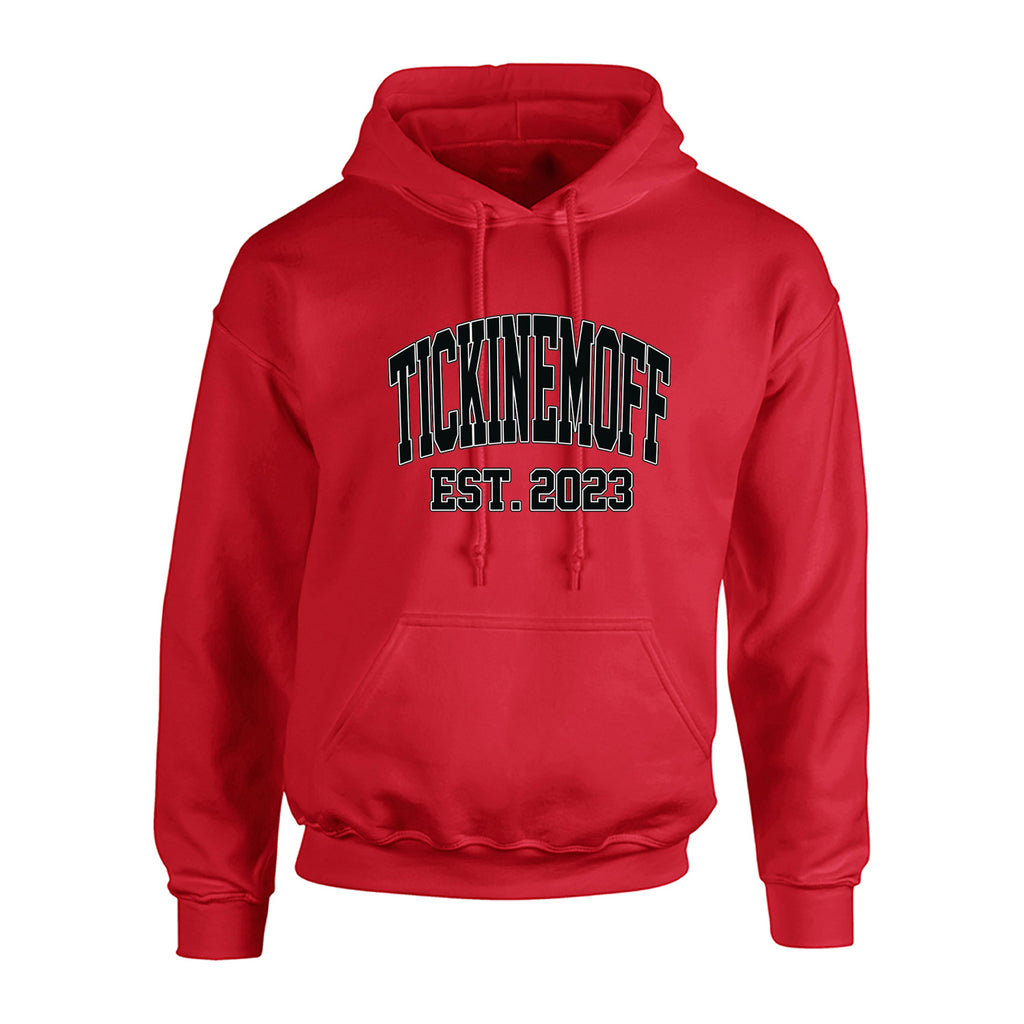 TickinEmOff Adult's Hoodie (Varsity)