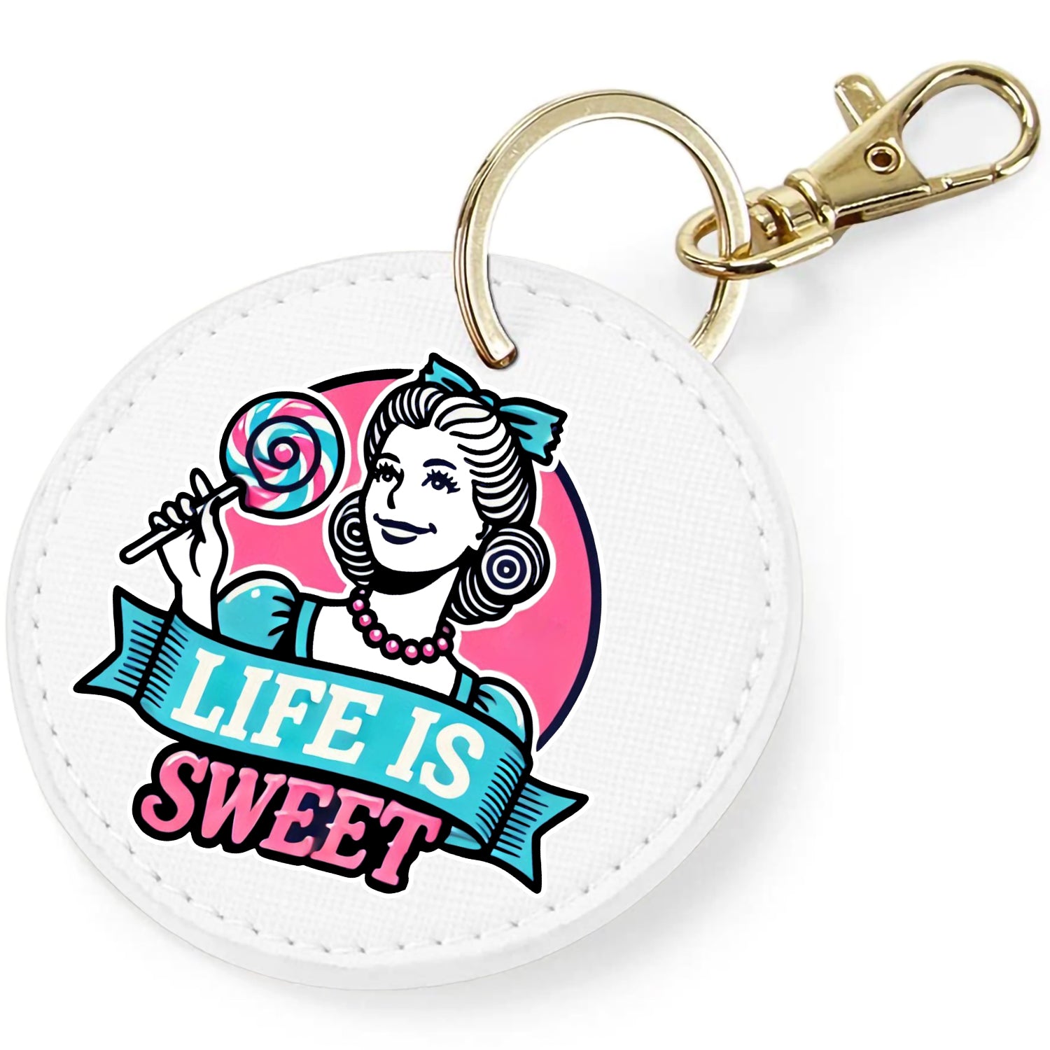 Candy Cabs Life Is Sweet 'Lady' Keyring Bag Charm