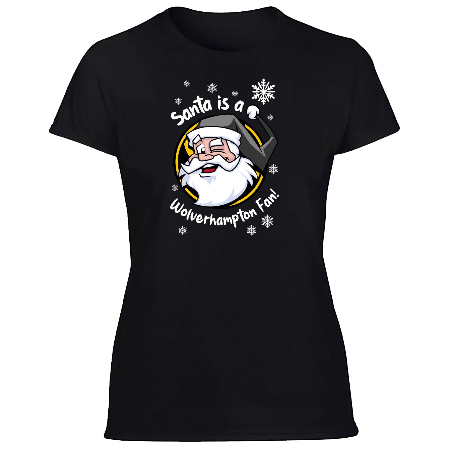 Santa Is A Wolverhampton Fan! Women's Tshirt