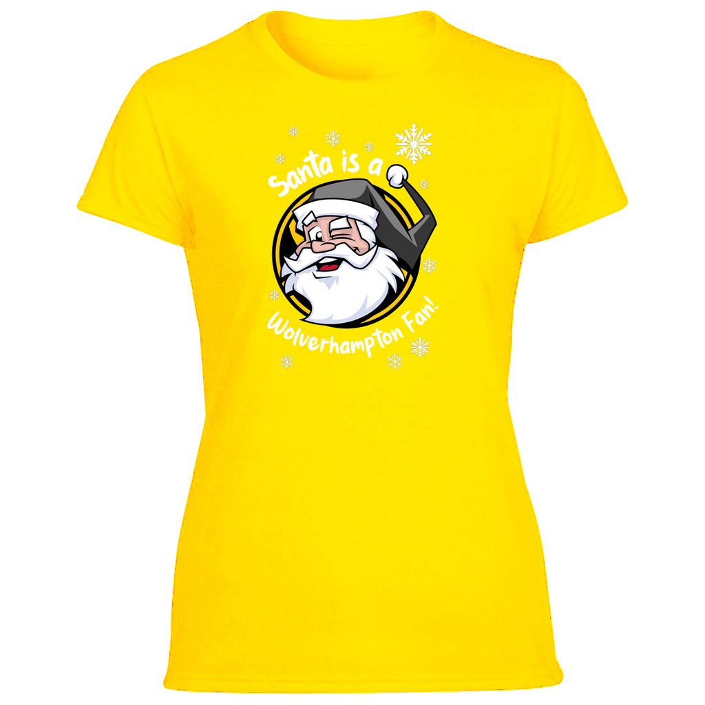 Santa Is A Wolverhampton Fan! Women's Tshirt