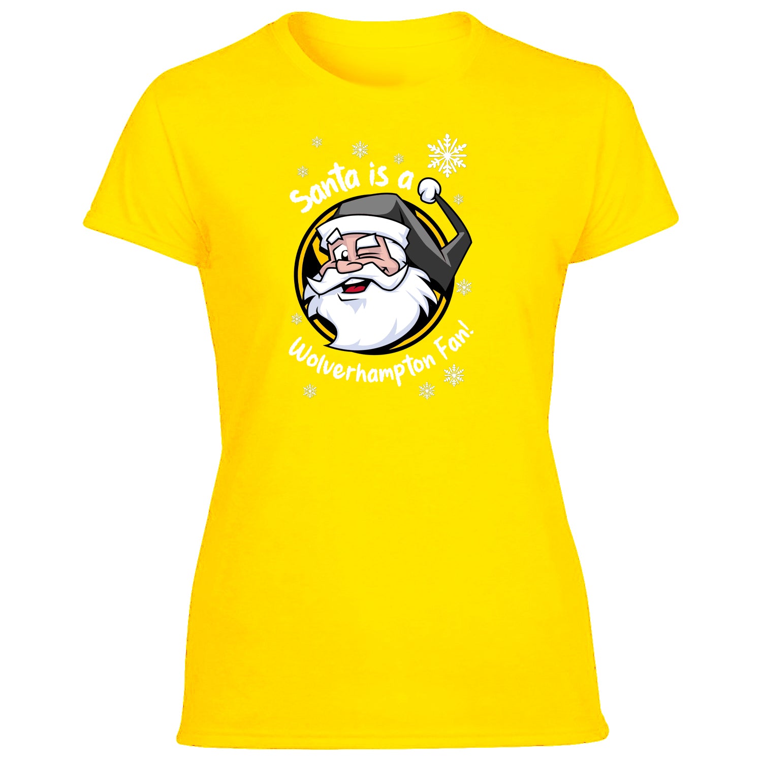 Santa Is A Wolverhampton Fan! Women's Tshirt