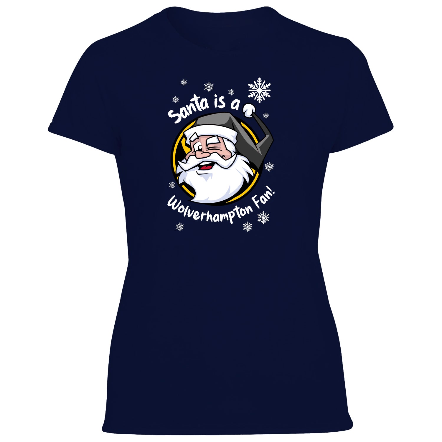 Santa Is A Wolverhampton Fan! Women's Tshirt
