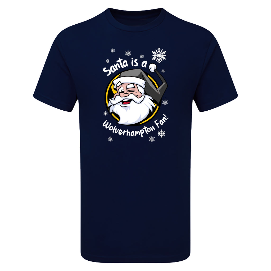 Santa Is A Wolverhampton Fan! Men's Tshirt