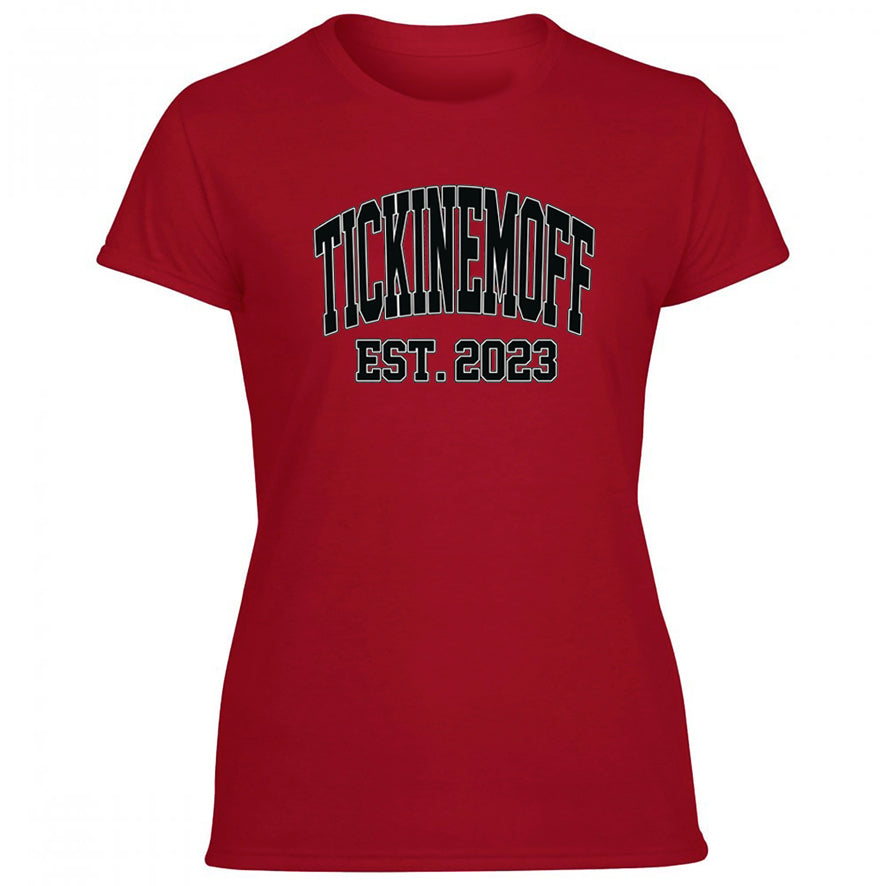 TickinEmOff Women's Tshirt (Varsity)