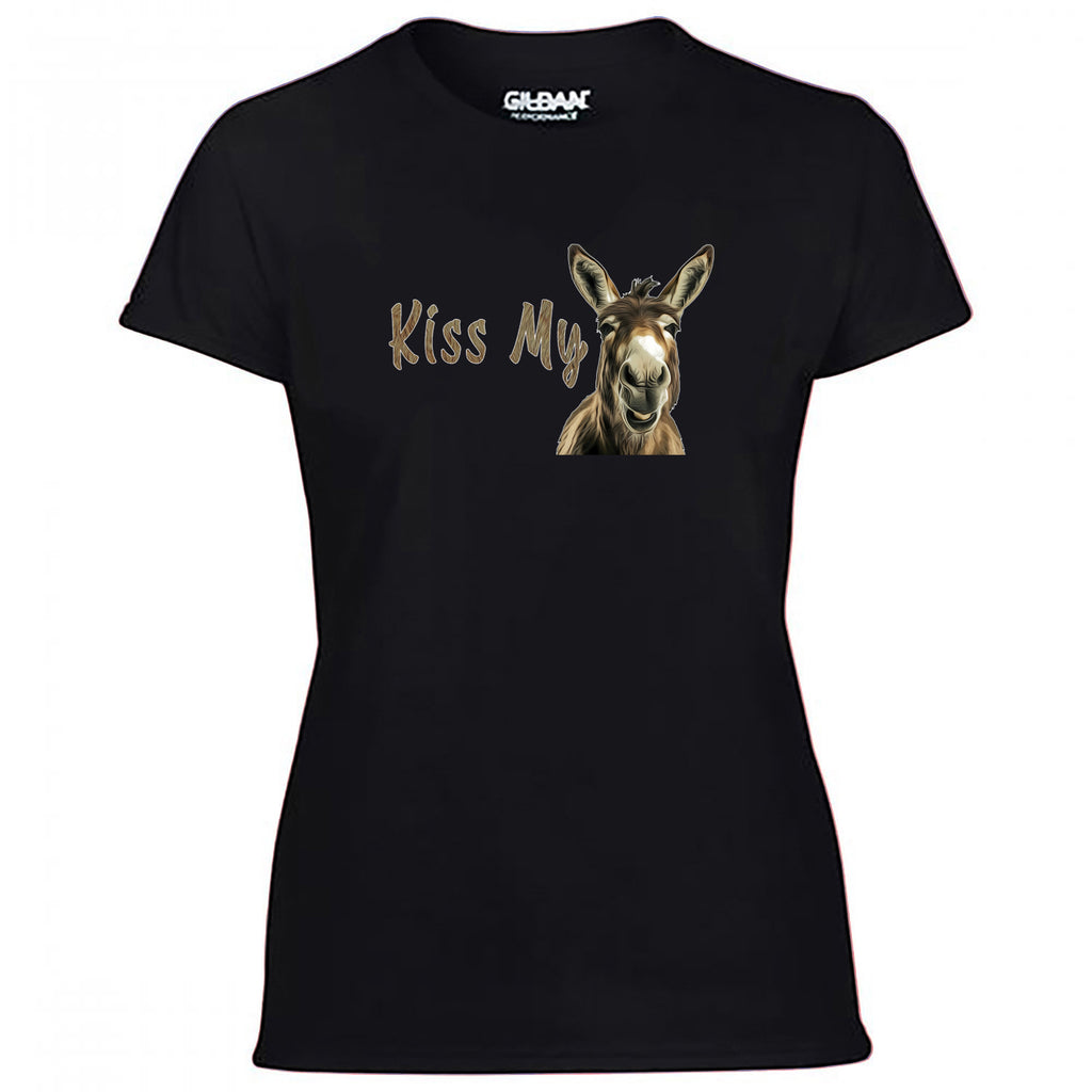 Kiss My Ass Women's Tshirt