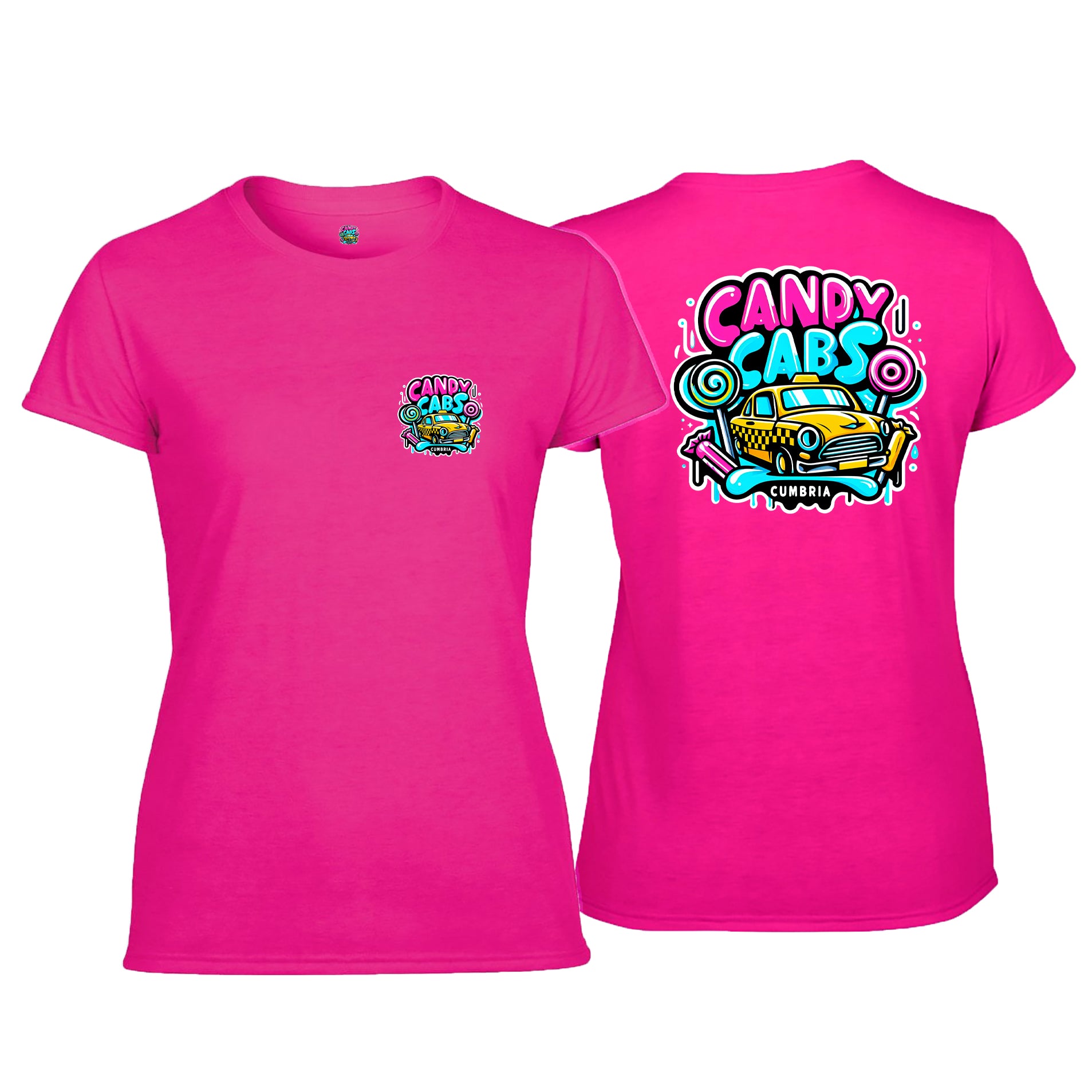 Candy Cabs Cumbria Women's Tshirt