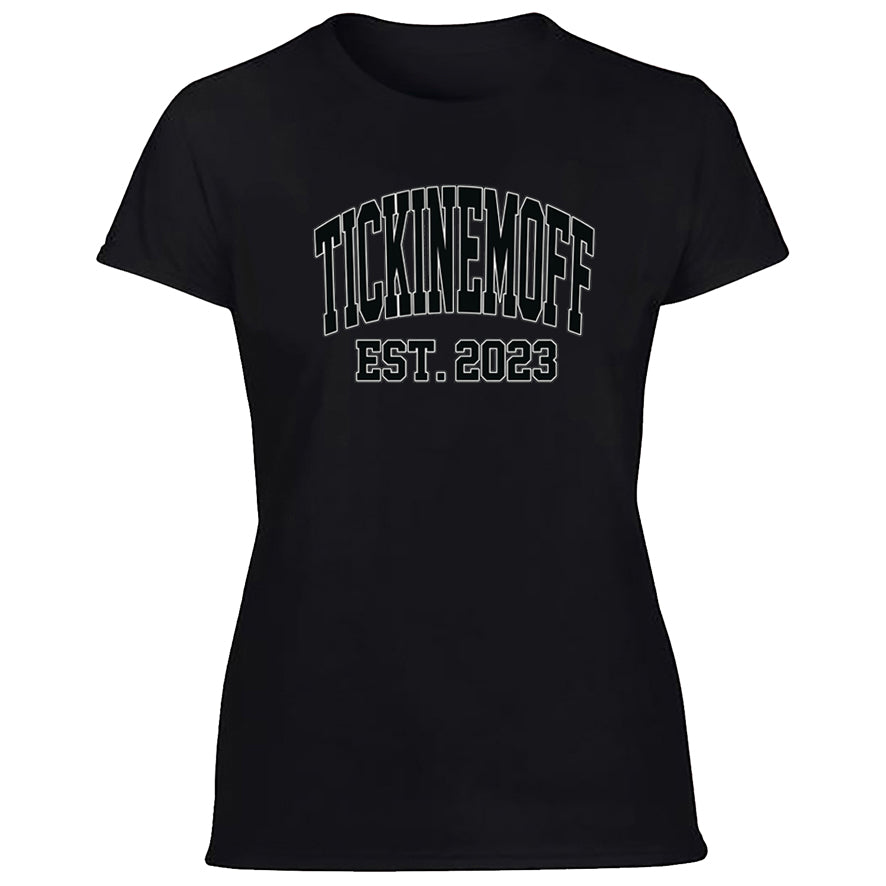 TickinEmOff Women's Tshirt (Varsity)