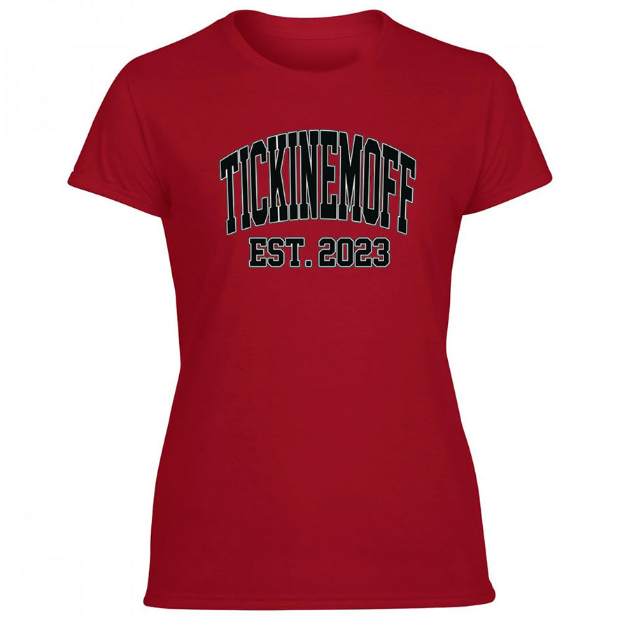 TickinEmOff Women's Tshirt (Varsity)