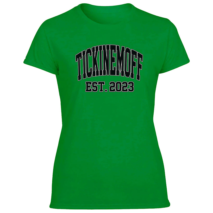 TickinEmOff Women's Tshirt (Varsity)