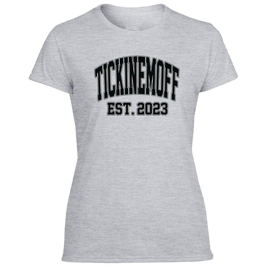 TickinEmOff Women's Tshirt (Varsity)