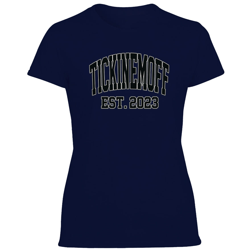 TickinEmOff Women's Tshirt (Varsity)