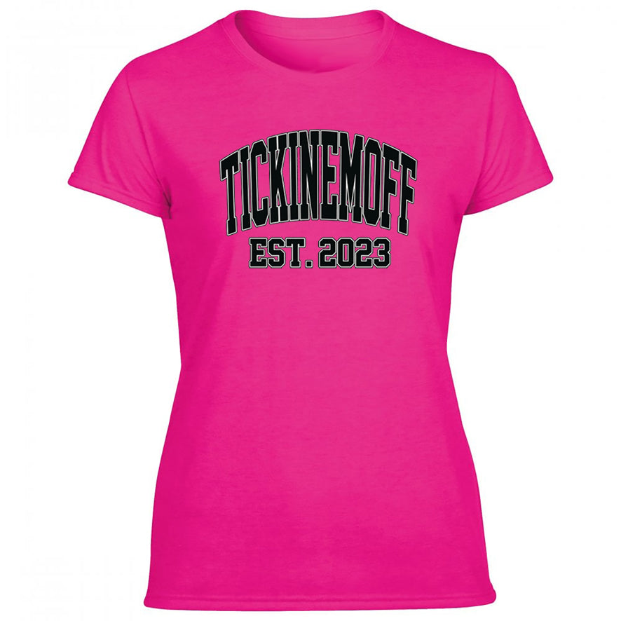 TickinEmOff Women's Tshirt (Varsity)