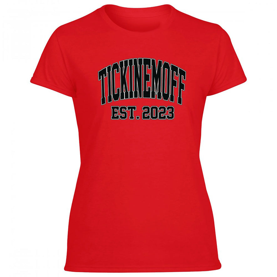 TickinEmOff Women's Tshirt (Varsity)