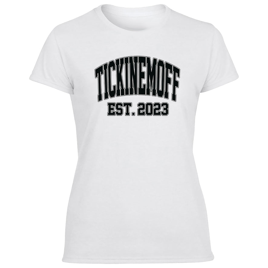 TickinEmOff Women's Tshirt (Varsity)